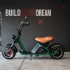 Fat Tire Electric Scooter M2, 40Ah 3000W 65KM/H Big Wheel Scooter - Image 10