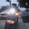 Fat Tire Electric Scooter M2, 40Ah 3000W 65KM/H Big Wheel Scooter - Image 5