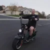 Fat Tire Electric Scooter M2, 40Ah 3000W 65KM/H Big Wheel Scooter - Image 18