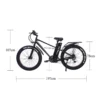 Cmacewheel KS26 750W 26inch fat tire electric bike - Image 6