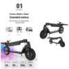 UL2272 Certified 10 Inch Off Road Electric Scooter 10Ah, 350W Motor, Duty Free Shipping from US/Europe Warehouse - Image 10