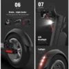 UL2272 Certified 10 Inch Off Road Electric Scooter 10Ah, 350W Motor, Duty Free Shipping from US/Europe Warehouse - Image 11