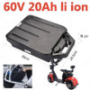 60v 20ah lithium battery for fat tire scooter - Image 1