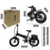 Cmacewheel Dual Motor 20inch Fat Tire Electric Bike - Image 6