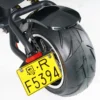 mangosteen scooter rear fender module assembled - Image 5